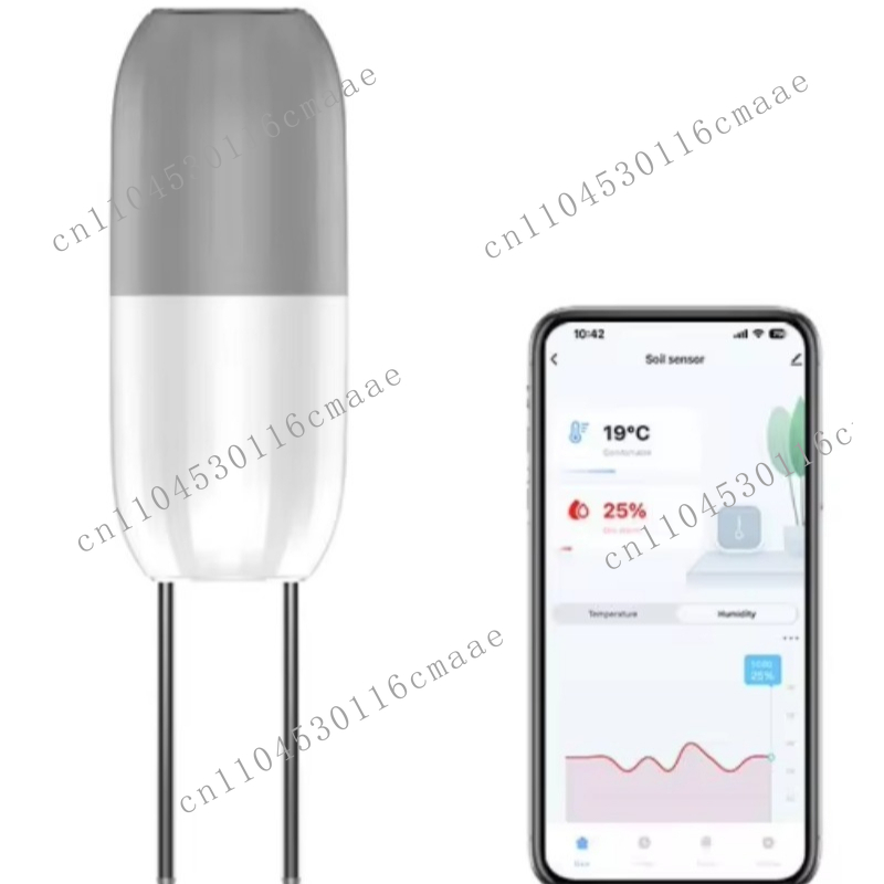 Tuya WiFi Bodemtemperatuur- en - Wifi Soil Moisture Sensor Garden App recensie en prijs