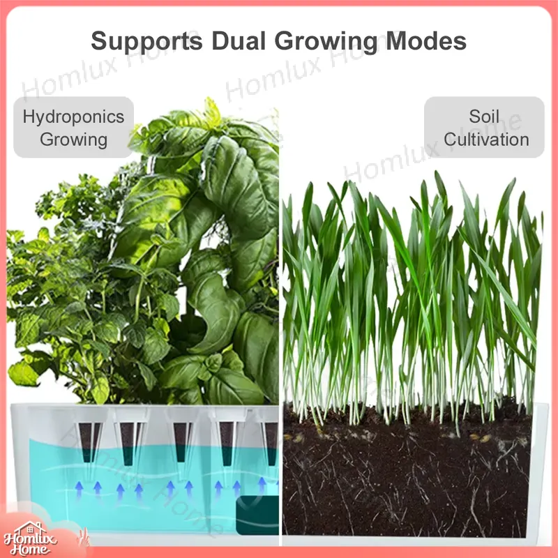 Hydroponisch kweeksysteem, bin - Indoor Herb Garden Grow Light Smart Kit recensie en prijs