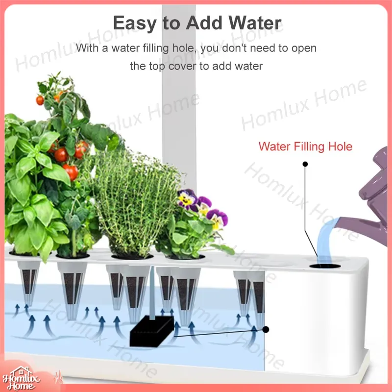Hydroponisch kweeksysteem, bin - Indoor Herb Garden Grow Light Smart Kit recensie en prijs