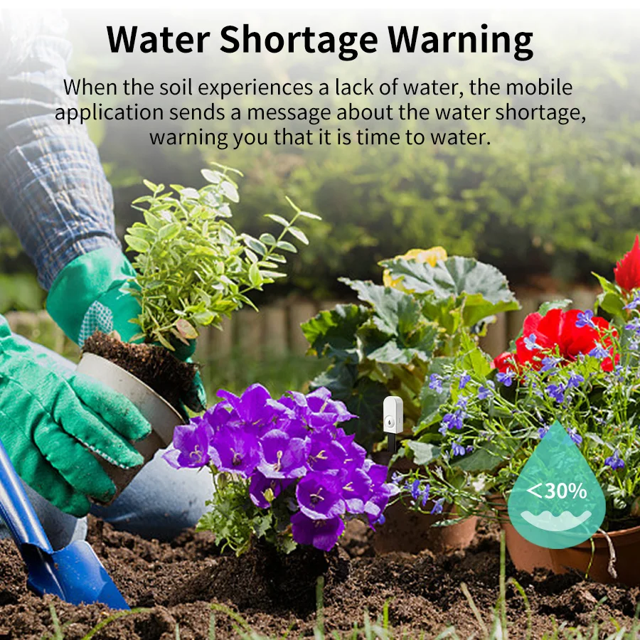 Tuya Smart ZigBee bodemvochtig - Smart Plant Sensor Soil Moisture Meter recensie en prijs