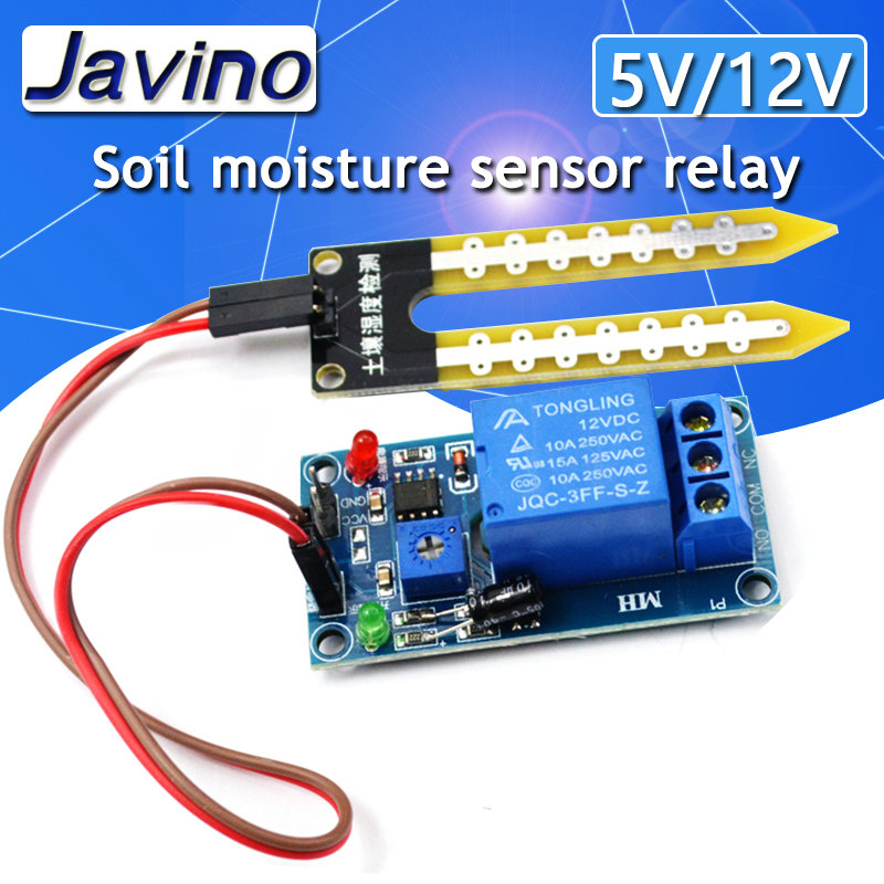 Capacitieve Bodemvochtsensor M - Soil Moisture Sensor Relay Module Arduino recensie en prijs