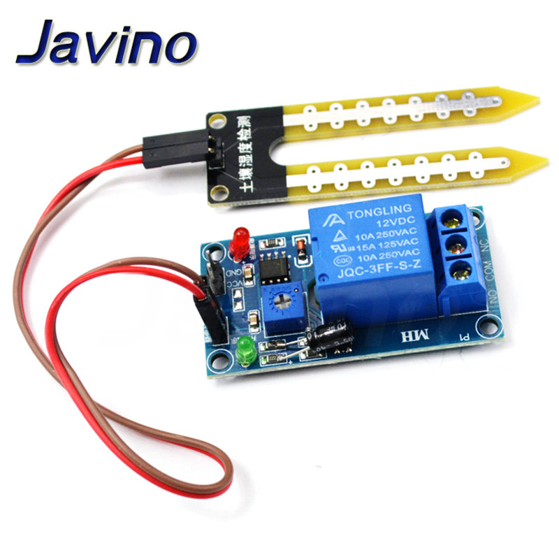 Capacitieve Bodemvochtsensor M - Soil Moisture Sensor Relay Module Arduino recensie en prijs
