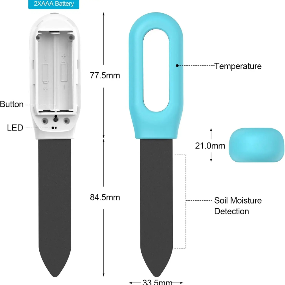 Wifi Zigbee Smart Bodemtester  - Wifi Soil Moisture Sensor Garden App recensie en prijs