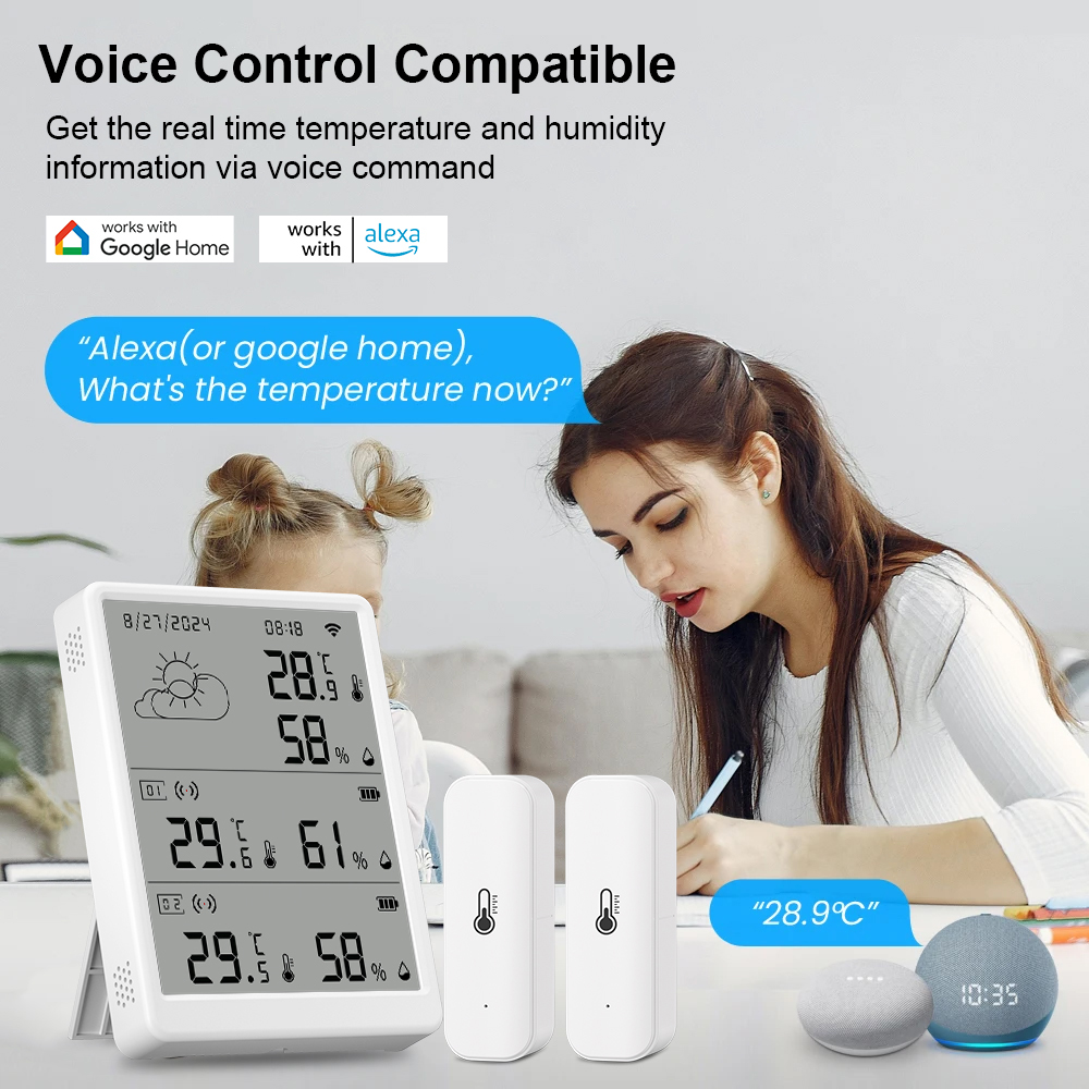 SMATRUL Tuya WiFi Hoge precisi - Wireless Weather Station Indoor Outdoor recensie en prijs