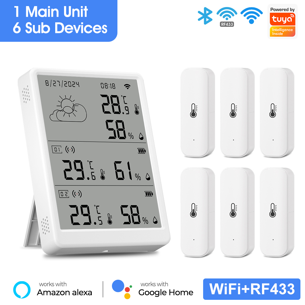 SMATRUL Tuya WiFi Hoge precisi - Wireless Weather Station Indoor Outdoor recensie en prijs