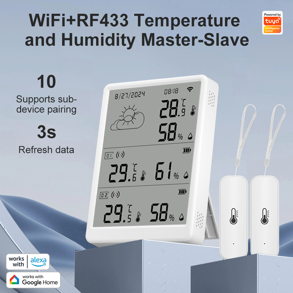 SMATRUL Tuya WiFi Hoge precisi - Wireless Weather Station Indoor Outdoor recensie en prijs