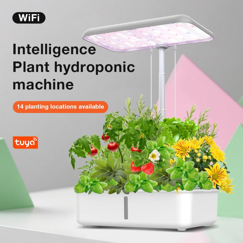 Tuya WiFi Smart Hydrocultuur k - Indoor Herb Garden Grow Light Smart Kit recensie en prijs