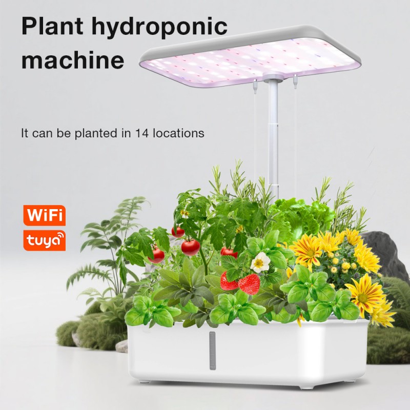 Tuya WiFi Smart Hydrocultuur k - Indoor Herb Garden Grow Light Smart Kit recensie en prijs