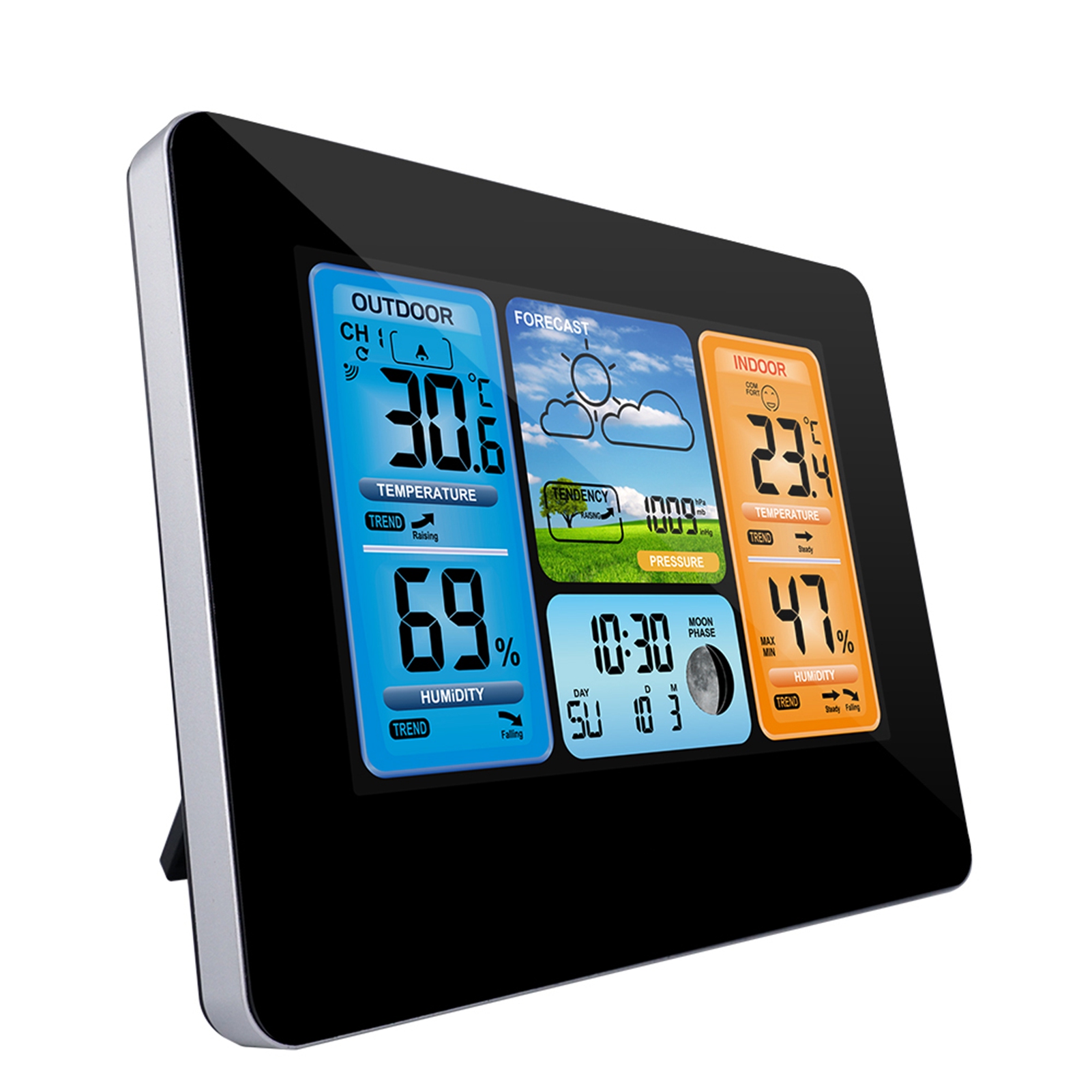 Draadloze weerstation met ther - Wireless Weather Station Indoor Outdoor recensie en prijs