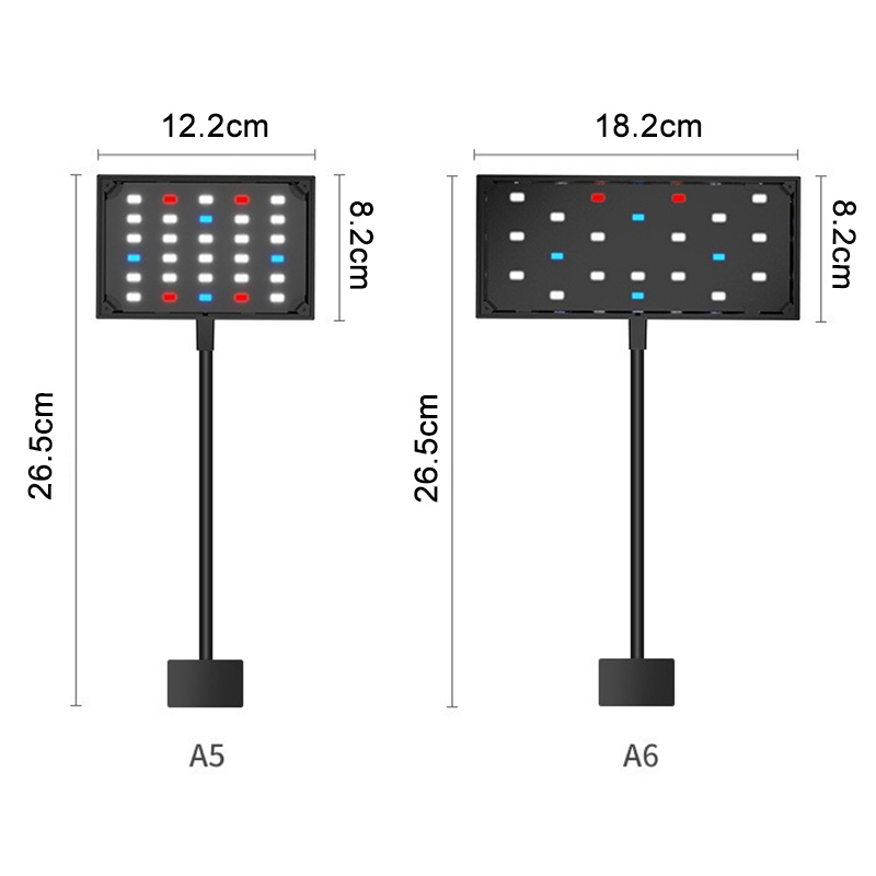 Aquarium USB LED-licht Volledi - Plant Grow Light Full Spectrum Clip On recensie en prijs