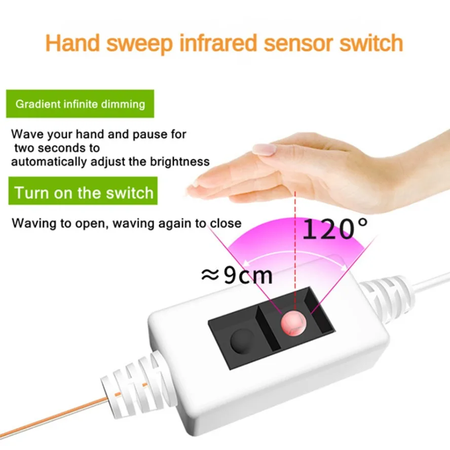 Met Dimbare Schakelaar 5V USB  - Plant Grow Light Full Spectrum Clip On recensie en prijs