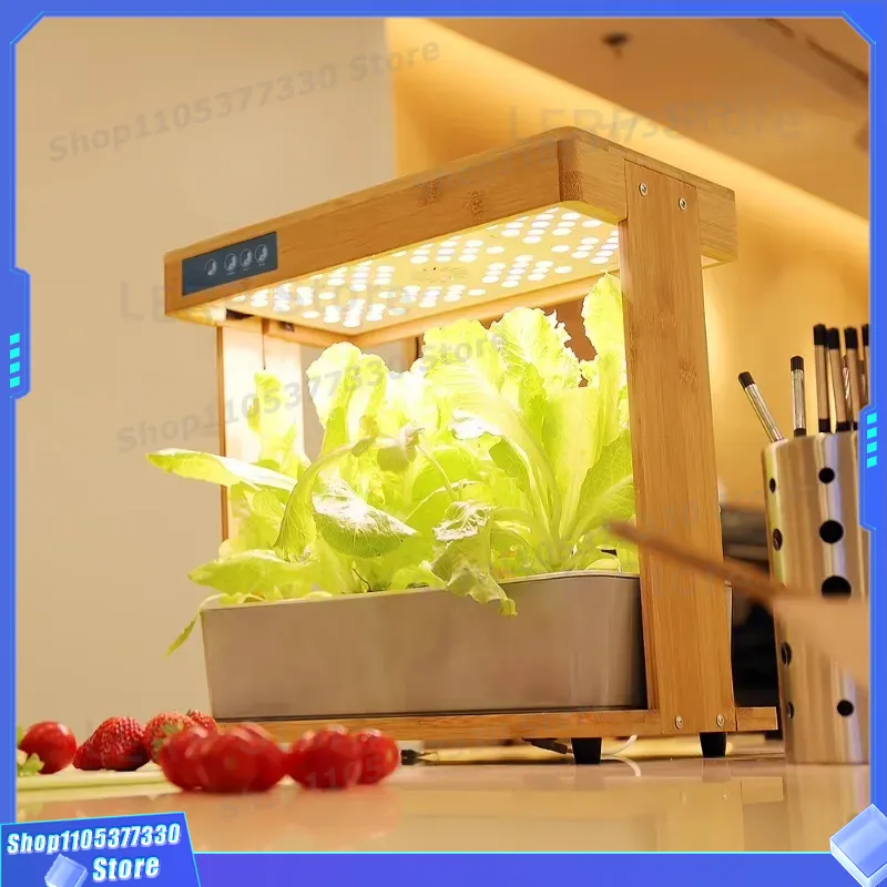 8-pods hydroponisch kweeksyste - Indoor Herb Garden Grow Light Smart Kit recensie en prijs