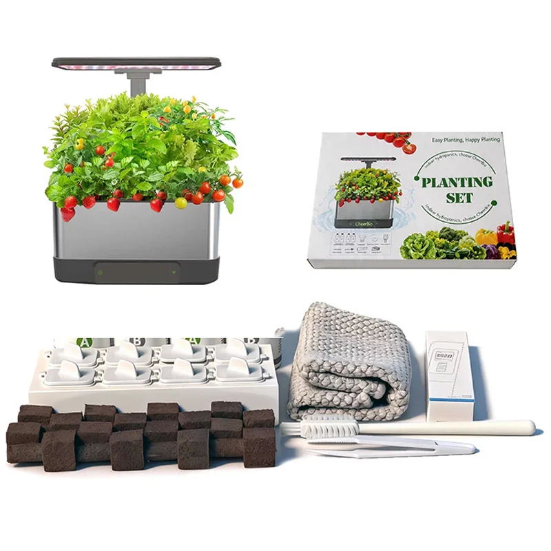Hydroponisch kweeksysteem, een - Indoor Herb Garden Grow Light Smart Kit recensie en prijs