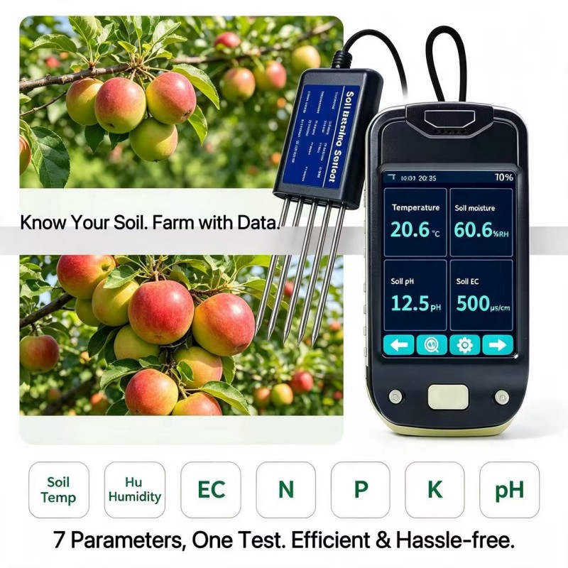 7-in-1 Bodemtestset met displa - Smart Plant Sensor Soil Moisture Meter recensie en prijs