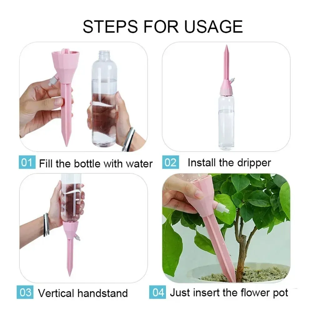3-delige verstelbare druppelir - Automatic Plant Watering Spikes Drip Kit recensie en prijs