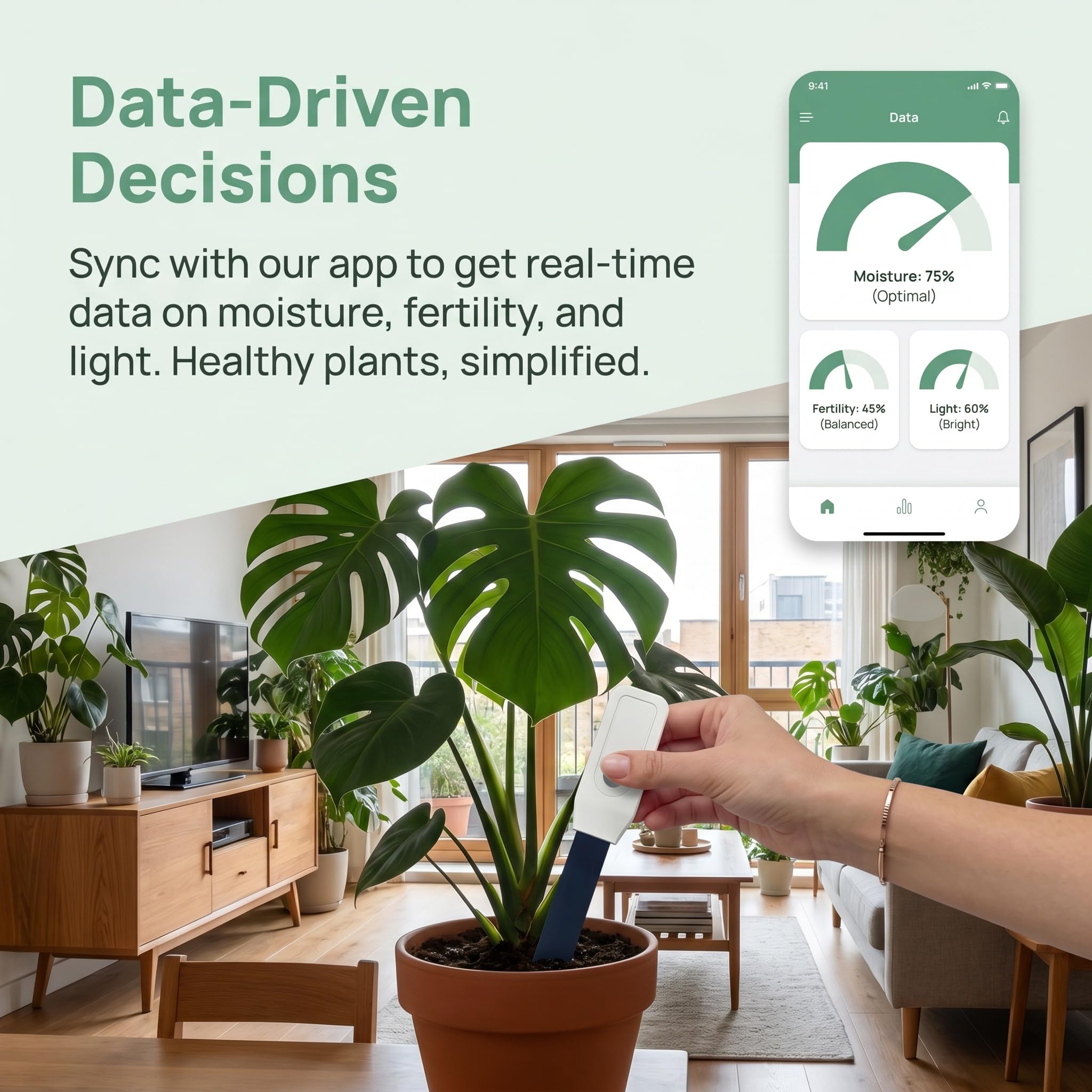 WiFi Bluetooth Bodemvochtighei - Wifi Soil Moisture Sensor Garden App recensie en prijs
