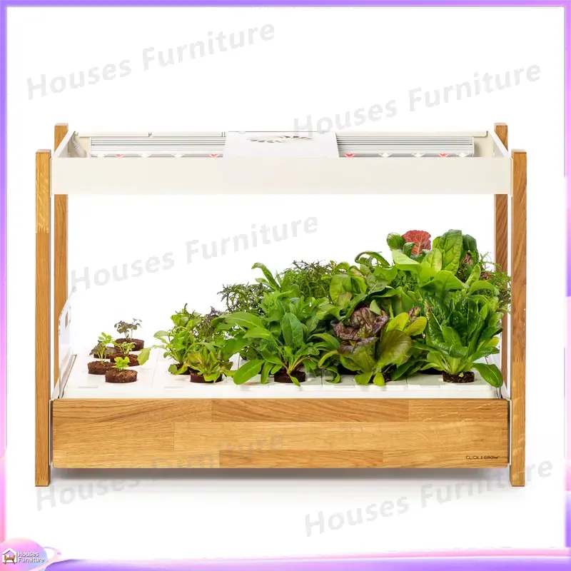 Slim verticaal hydroponisch sy - Indoor Herb Garden Grow Light Smart Kit recensie en prijs