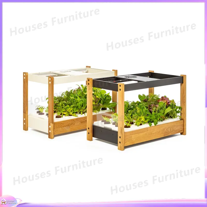 Slim verticaal hydroponisch sy - Indoor Herb Garden Grow Light Smart Kit recensie en prijs
