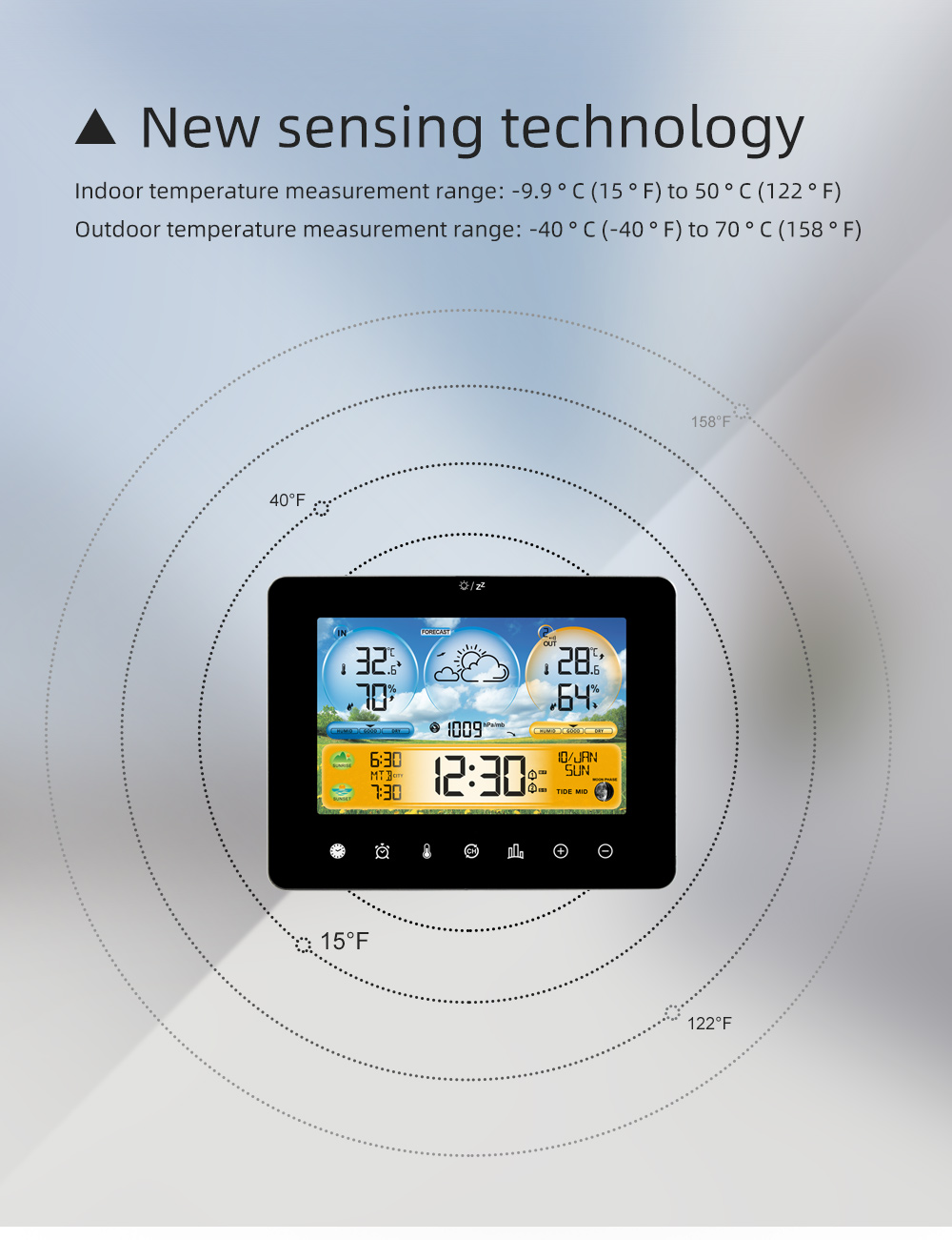 Weerstation Thermometer Met Af - Wireless Weather Station Indoor Outdoor recensie en prijs