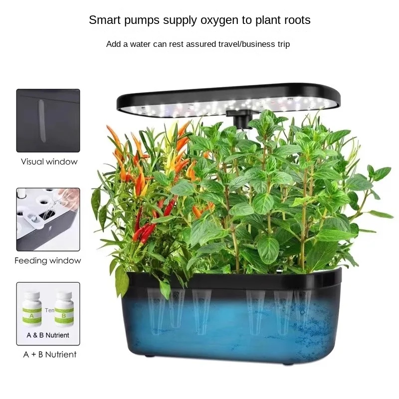 Efficiënte Hydrocultuur Plante - Indoor Herb Garden Grow Light Smart Kit recensie en prijs